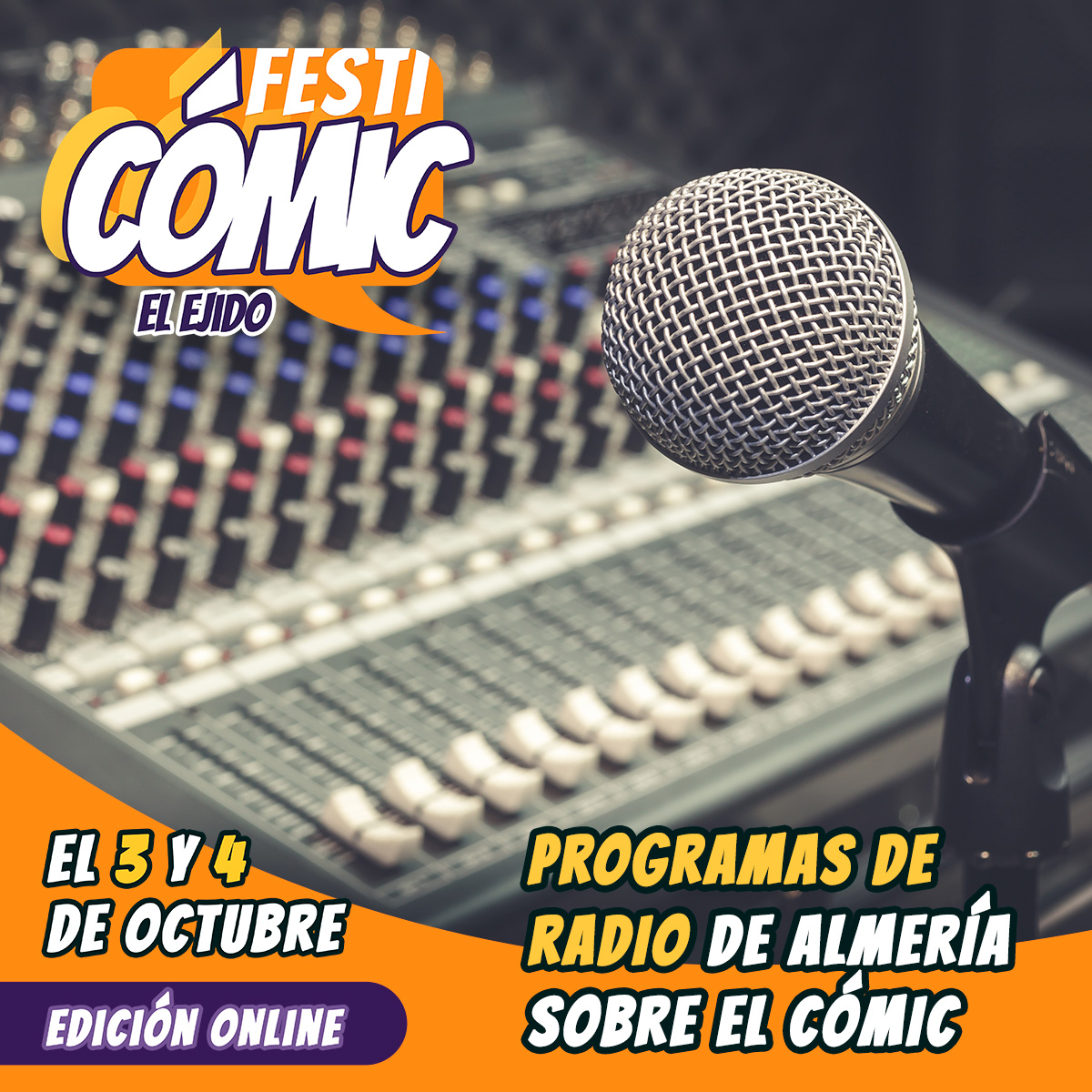 Programas de radio de Almería sobre el cómic - Festicómic 2020