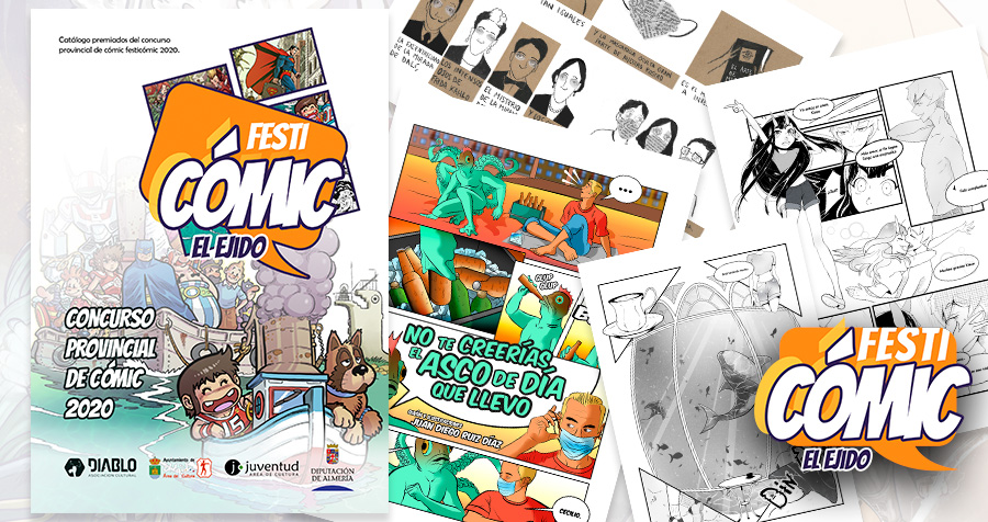 Fanzine con los ganadores del concurso de cómic 2021